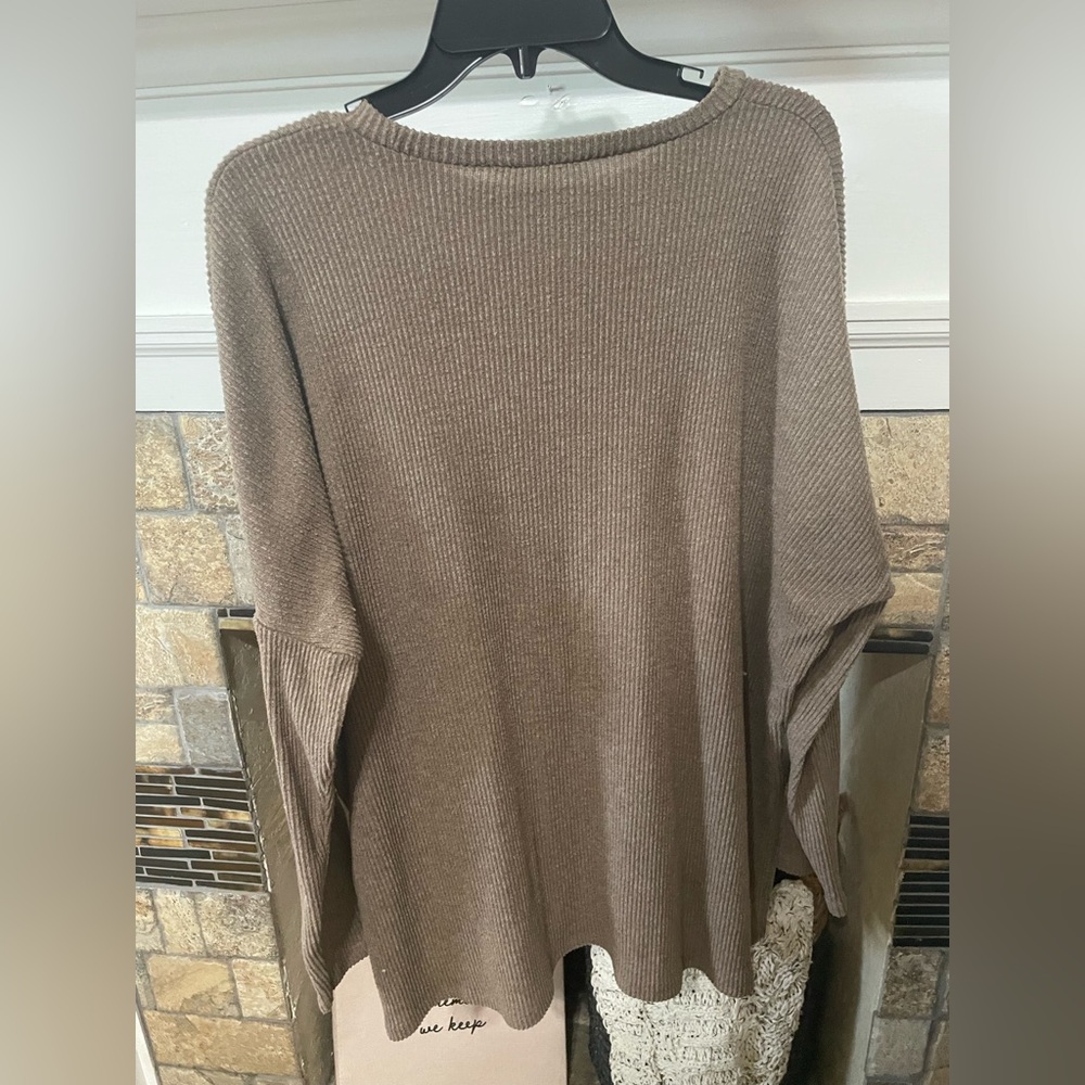 Zenana Ribbed Knit Top - Picture 2 of 4